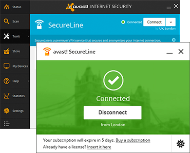 Avast secureline vpn free key